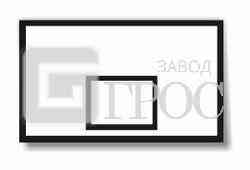 Щит баскетбольный тренировочный, фанера 1,2х0,9м - фотография для сайта Кызыле